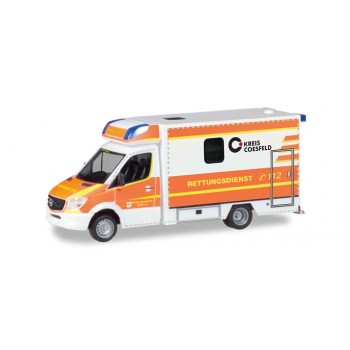 Herpa 093675 Mercedes Benz Sprinter Fahrtec Rettungsdienst Dülmen