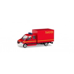 Herpa 094009 Mercedes Benz Sprinter D.k. Koffer Feuerwehr