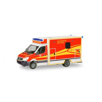 Herpa 094214 Mercedes Benz Sprinter Fahrtec Feuerwehr Ingolstadt