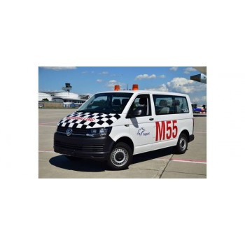 Herpa 094399 VW T6 Multivan Fraport Marshalling
