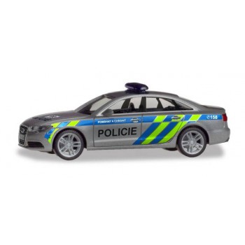 Herpa 094429 Audi A6 Polizei Prag