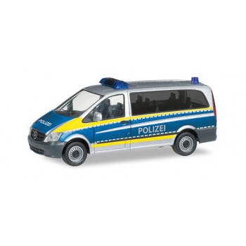 Herpa 094726 Mercedes Benz Vito Polizei Saarland