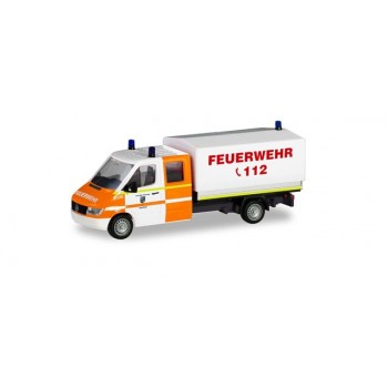 Herpa 094979 Mercedes Benz Sprinter DoKa Feuerwehr Rhede