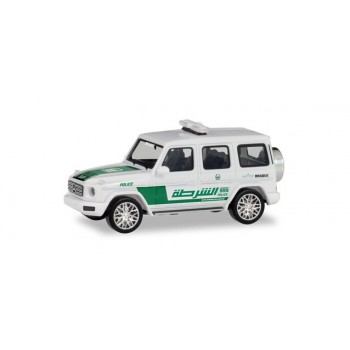 Herpa 095082 Mercedes Benz G Police Dubai