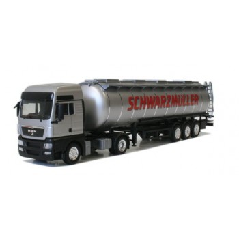 Herpa Exclusief MAN TGX XXL met jumbo tanker "Schwarzm&uuml;ller"