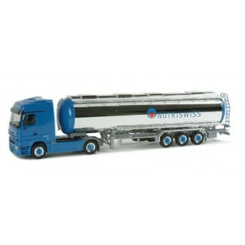 Herpa Exclusief Mercedes -Benz Actros LH "Nutriswiss" Herpa Exclusief Mercedes -Benz Actros LH "Nutriswiss"