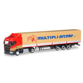 Herpa 304061 Scania R HL P.Sz. Multipli Arcese (I)