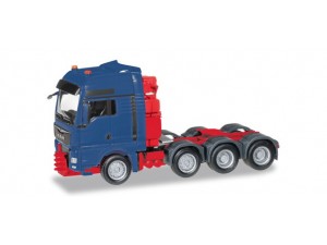 Herpa 304375004 MAN TGX XXL 640 Euro 6, blauw