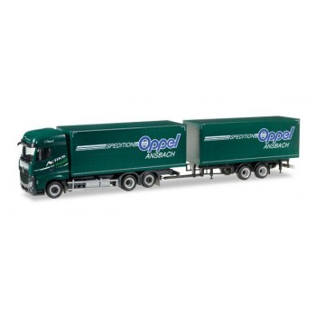Herpa 307376 Mercedes Benz Actros S. 2.5 G.Hz. Oppel Ansbach 1:87
