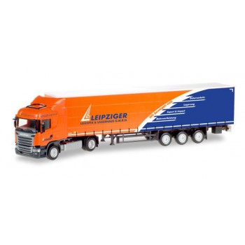 Herpa 307444 Mercedes Benz Actros B. G.Sz. "Leipziger Logistik" 1:87