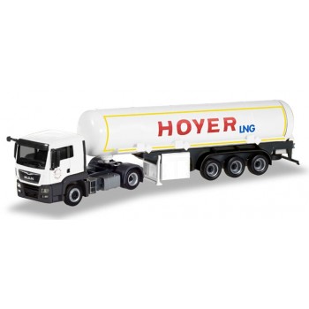 Herpa 308618 MAN TGS L B.Sz. Hoyer LNG Herpa 308618 MAN TGS L B.Sz. Hoyer LNG