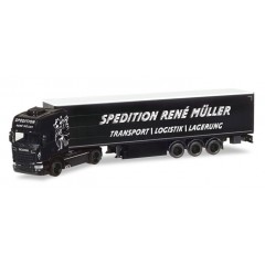 Herpa 308748 Scania R TL G.Sz. Rene Muller Transporte 1:87