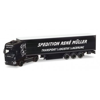 Herpa 308748 Scania R TL G.Sz. Rene Muller Transporte 1:87