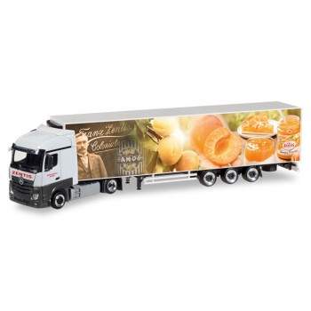 Herpa 308878 Mercedes Benz Actros S. K.l.Sz. 125 Jahre Zentis