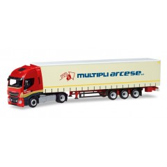 Herpa 309516 Iveco Stralis Highway XP G.Sz. Multipli Arcese