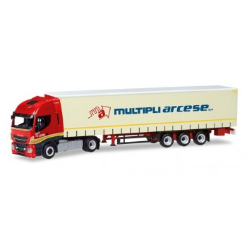 Herpa 309516 Iveco Stralis Highway XP G.Sz. Multipli Arcese