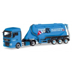 Herpa 309622 MAN TGX XLX E.Sz. Silo Melmer / Trans Via