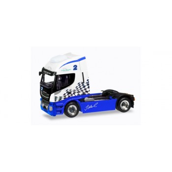 Herpa 309639 Iveco Stralis Highway XP Hahn Racing