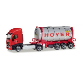 Herpa 309813 Iveco Stralis XP T.Sz. Hoyer Chemie