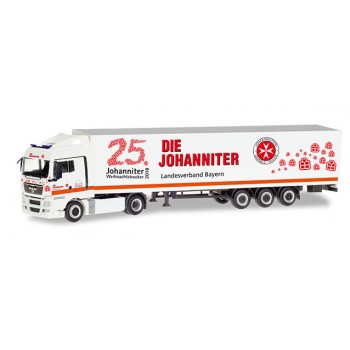 Herpa 309851 MAN TGX K.Sz. Johanniter LV Bayern / Weihnachtstrucker