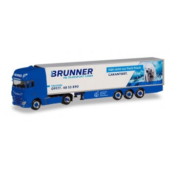 Herpa 310055 DAF XF SSC E6 K.Sz PB Transporte / Brunner
