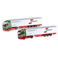 Herpa 310215 Jubiläumsset mit zwei Modellen "80 Jahre Spedition Wandt"