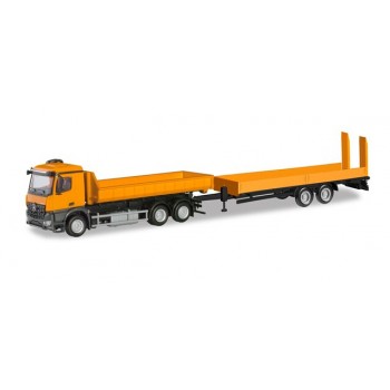 Herpa 310772 Mercedes Benz Arocs M + aanhanger, kommunal Herpa 310772 Mercedes Benz Arocs M + aanhanger, kommunal