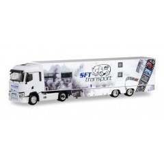 Herpa 311243 Renault T K.Sz. SFT Transport / Partytrailer