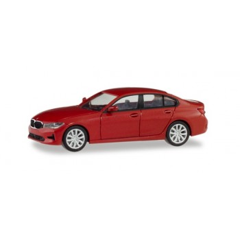 Herpa 430791 BMW 3 Limo., rood metallic