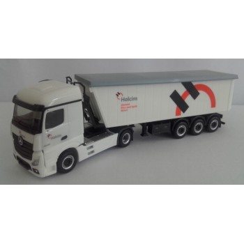 Herpa 503203 Mercedes Benz Actros Streamspace Kempf Mulde "Holcim"