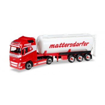 Herpa 925419 Volvo FH GL met tankoplegger "Mattersdorfer" Herpa 925419 Volvo FH GL met tankoplegger "Mattersdorfer"