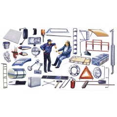 Italeri 0764 Truck shop accessoires
