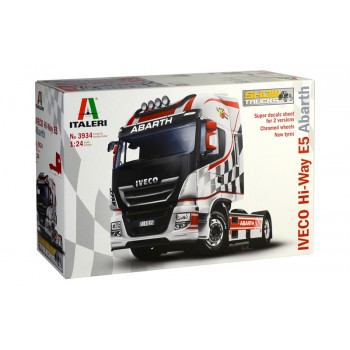 Italeri 3934 Iveco Hi-Way "Abarth" bouwpakket 1:24
