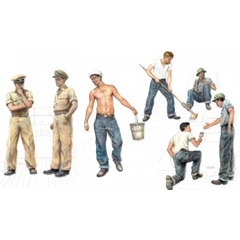 Italeri 5618 PT 109 Crew and Accesoires 1:35 Italeri 5618 PT 109 Crew and Accesoires 1:35