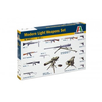 Italeri 6421 Modern Light weapon set 1:35 Italeri 6421 Modern Light weapon set 1:35