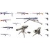 Italeri 6421 Modern Light weapon set 1:35 Italeri 6421 Modern Light weapon set 1:35