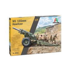 Italeri 6581 M1 155mm Howitzer 1:35