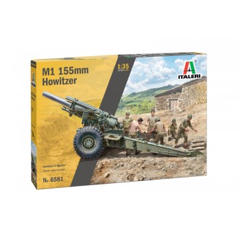 Italeri 6581 M1 155mm Howitzer 1:35