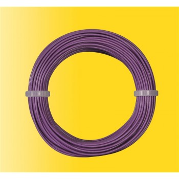 Viessmann 6867 Rol draad 10m 0,14mm2 kern paars