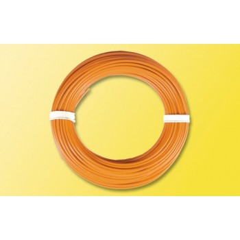Viessmann 6869 Rol draad 10m 0,14mm2 kern oranje