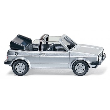 Wiking 004603 WV Golf I Cabrio silver metallic