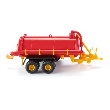 Wiking 038202 vacuum tankwagen rood/geel Wiking 038202 vacuum tankwagen rood/geel
