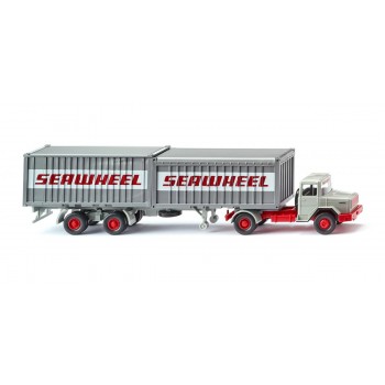 Wiking 052402 Containersattelzug (Magirus Deutz) "Seawheel" Wiking 052402 Containersattelzug (Magirus Deutz) "Seawheel"